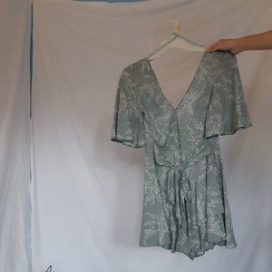 sage romper from Princess Polly size 2